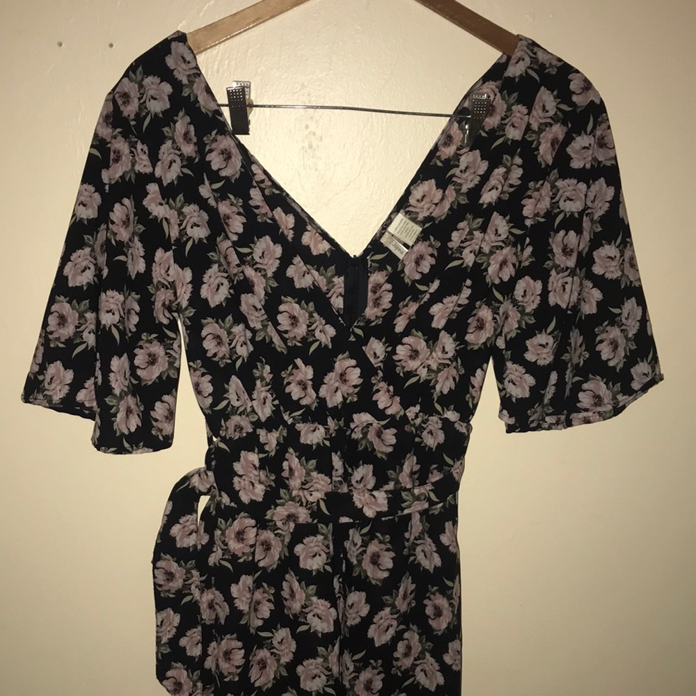Floral Short/Dress One Piece